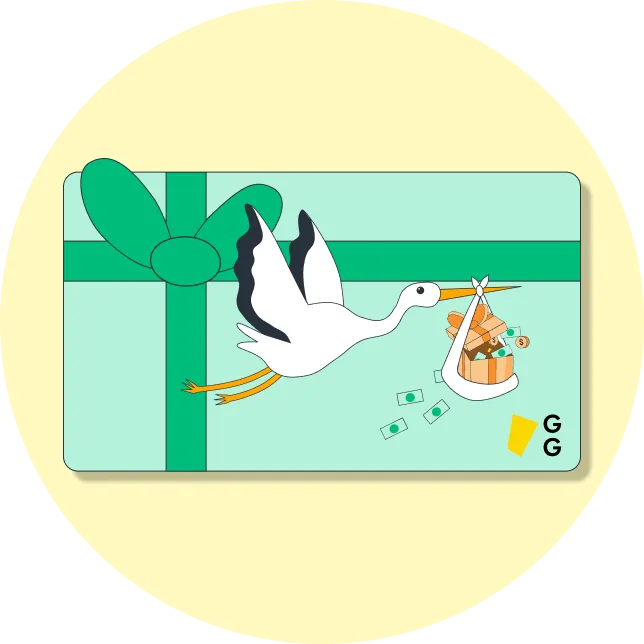 Baby Shower Gift Card for a Bright Financial Future Greatest Gift